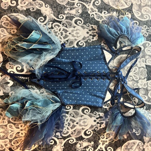 Moresca Fairy Bodice with Shimmer shirt and Sufi Skirt lot discontinued - Picture 3 of 9